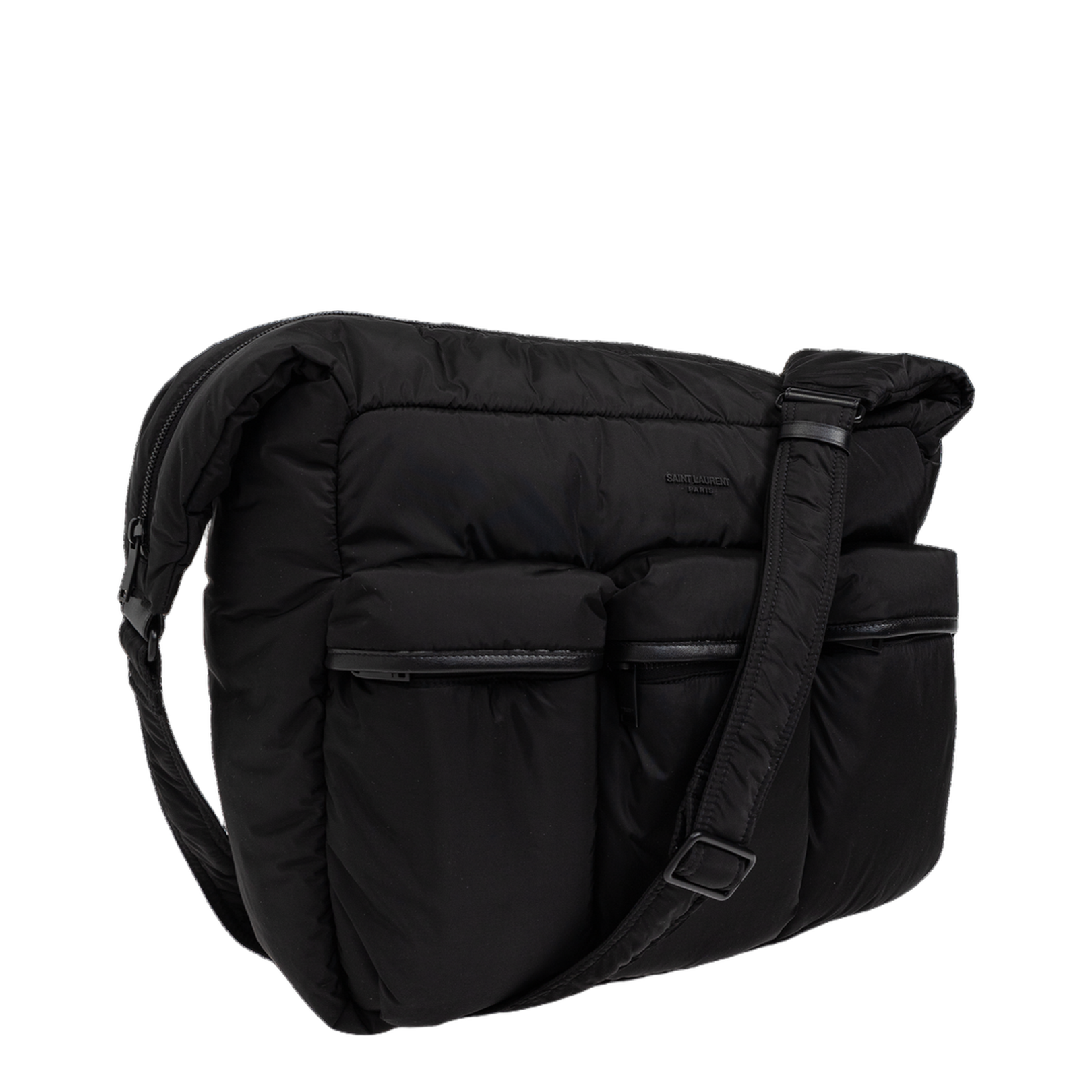 Nylon Hobo Bags - Black