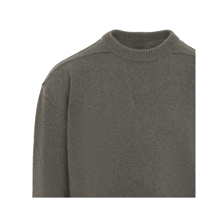 MAYFEYR - Rick Owens - Round Neck Boiled Recycled Cashmere Knit - RU02F4684WSBR34