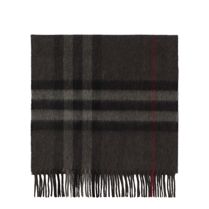 Giant Check Cashmere Scarf