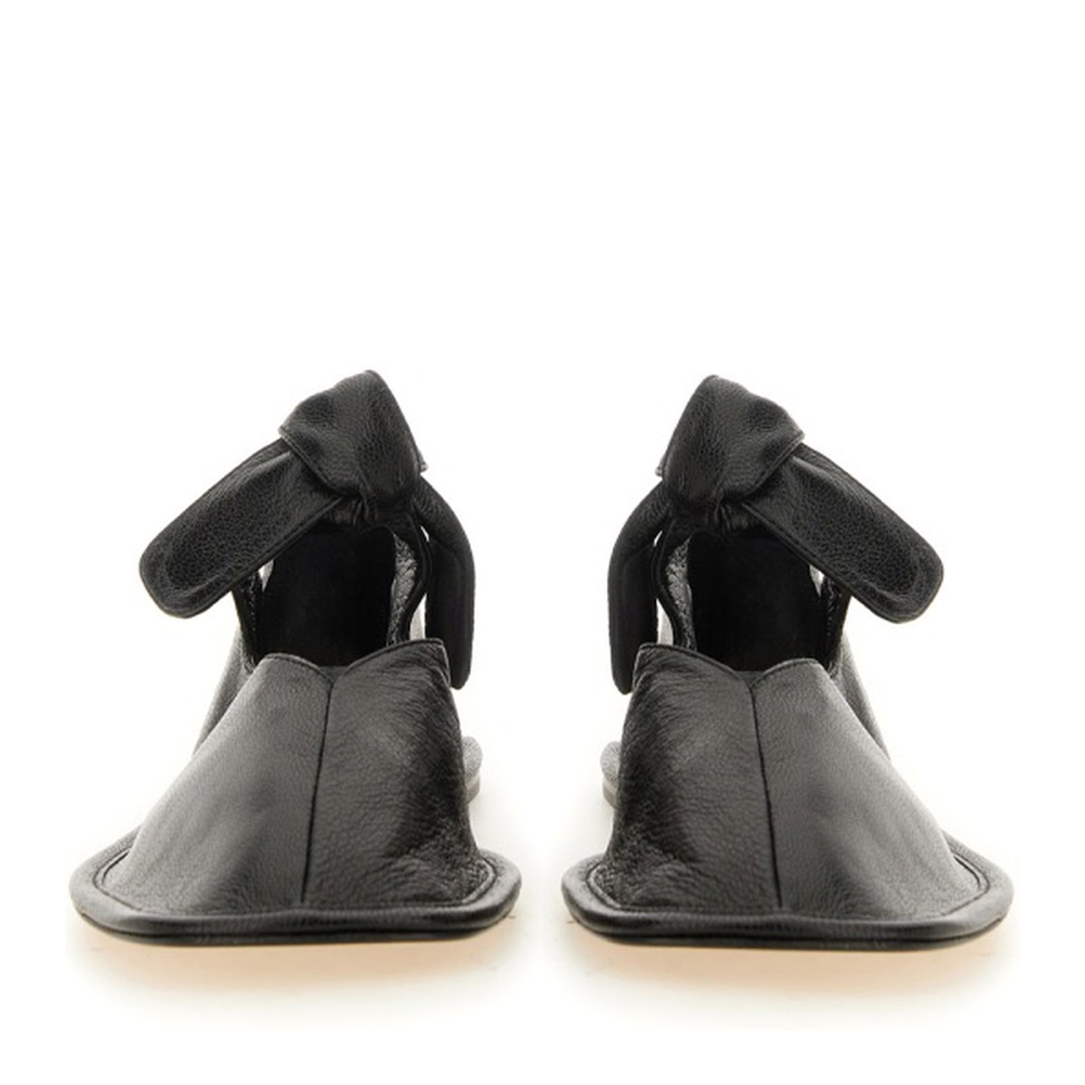 MAYFEYR - Hereu - Ballerina In Pelle - LLSSWFA240011BLACK