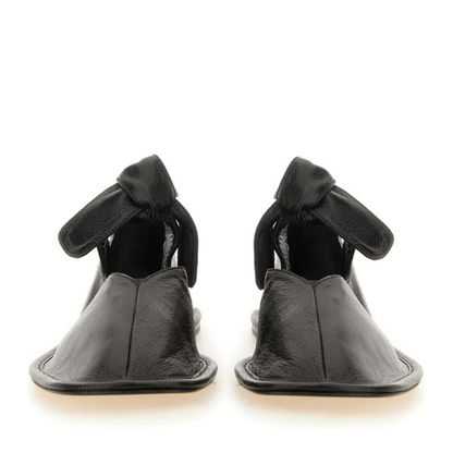 MAYFEYR - Hereu - Ballerina In Pelle - LLSSWFA240011BLACK