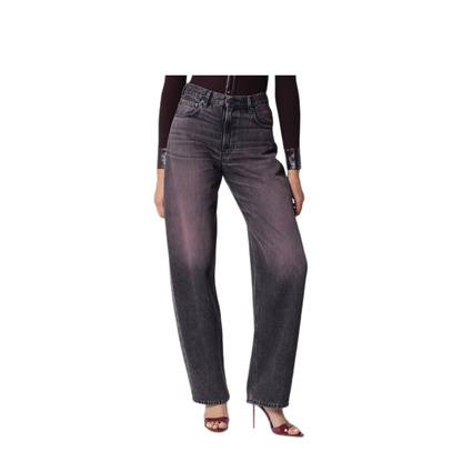 MAYFEYR - Haikure - Washed Black Pink Denim Jeans - HEW03351DF119COL0939
