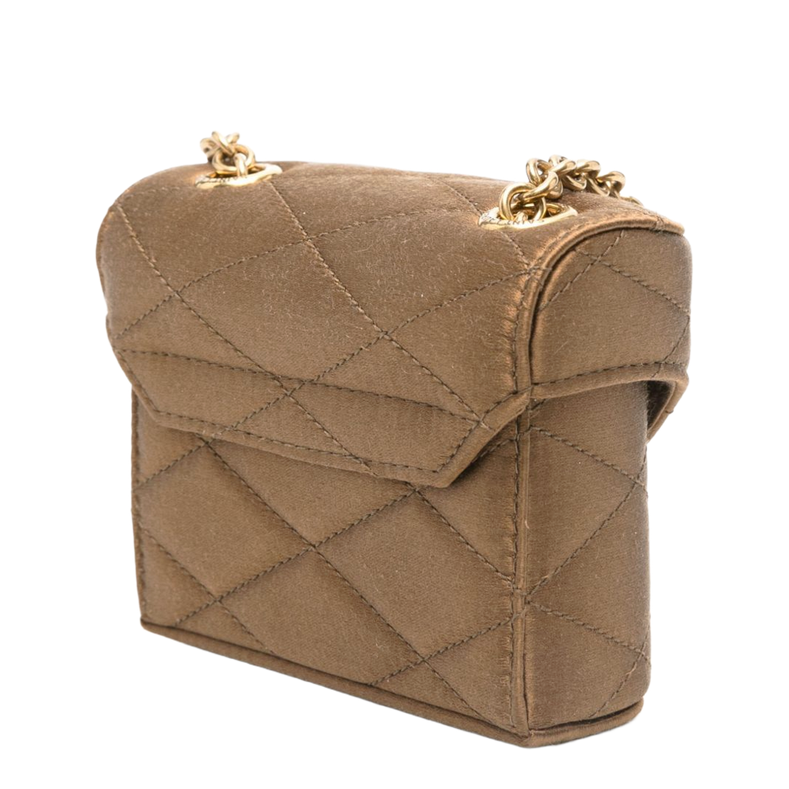 Micro Box Bag in Satin