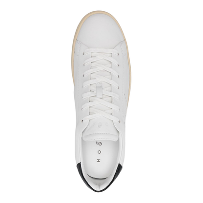 Black and White Leather Sneaker