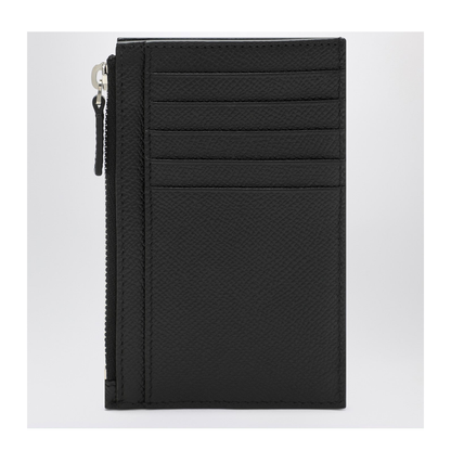 Passport Long Coin And Card Holder - Black