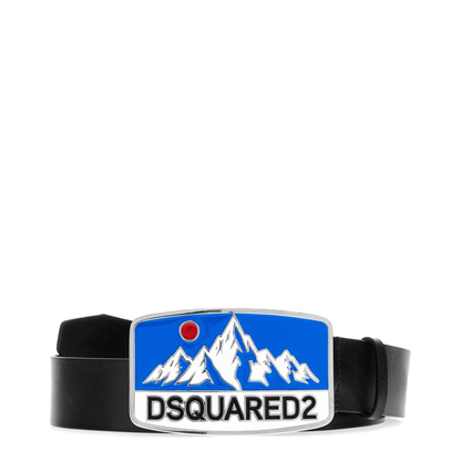MAYFEYR - Dsquared2 - Black Leather Belt - BEM0737129000012124