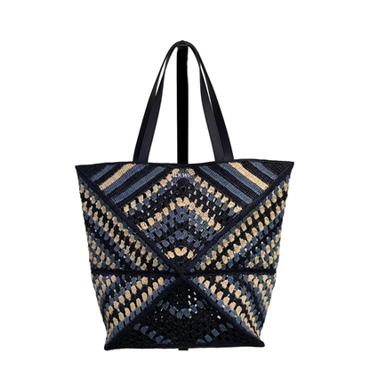 MAYFEYR - Loewe - Puzzle Fold Xl Rafia Tote Bag - B779Q18X570150