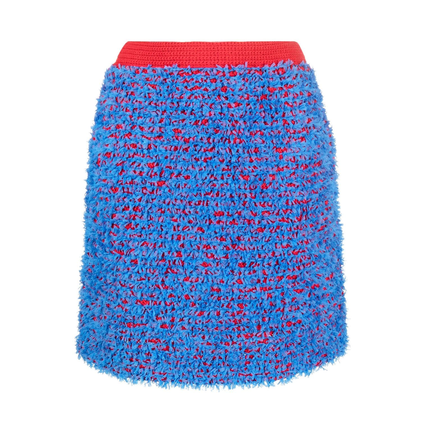 Blue and Red Skirt