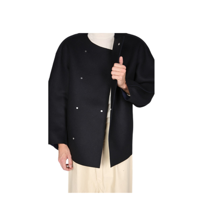 MAYFEYR - Sunnei - Loose Fit Coat - SNF1XC02APBLUE