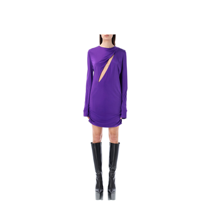 Cut Out Jersey Dress