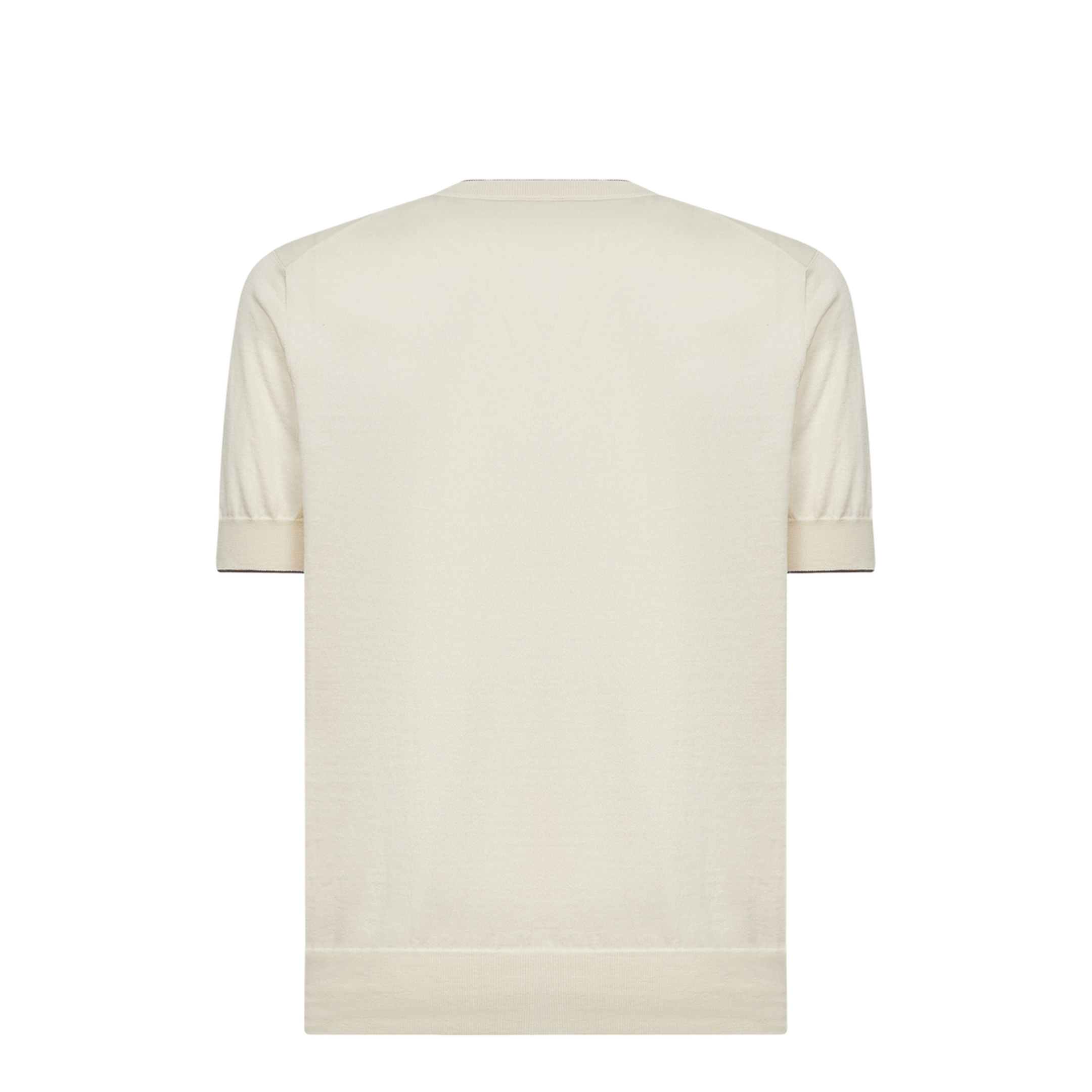 Ribbed Short-Sleeves T-Shirt