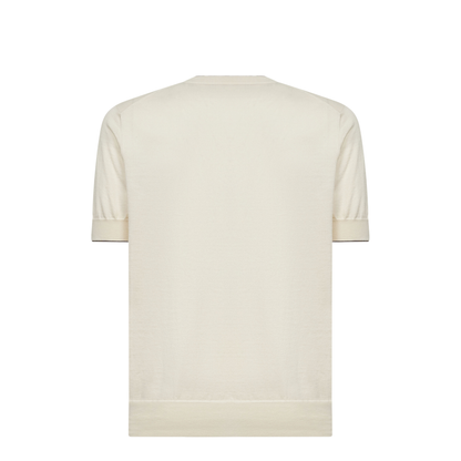 Ribbed Short-Sleeves T-Shirt
