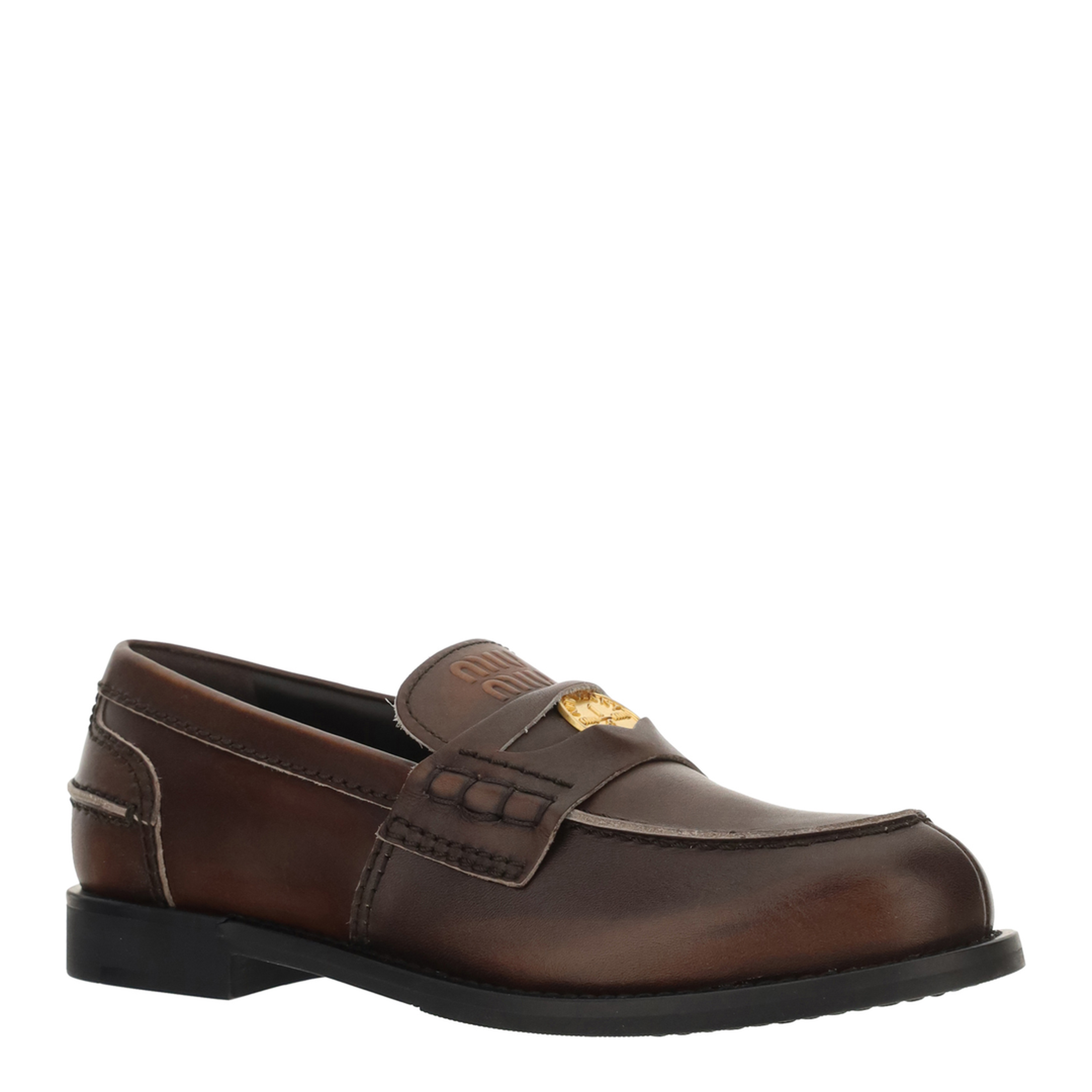 MAYFEYR - Miu Miu - Leather Loafers - 5D773DF0203G48F0192