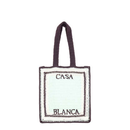 Crochet Bag with Logo