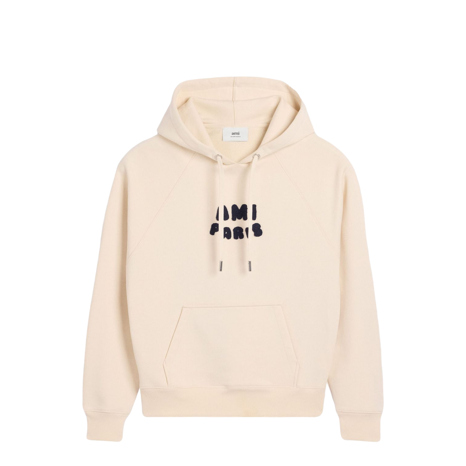 Logo Hooded Sweatshirt In Beige