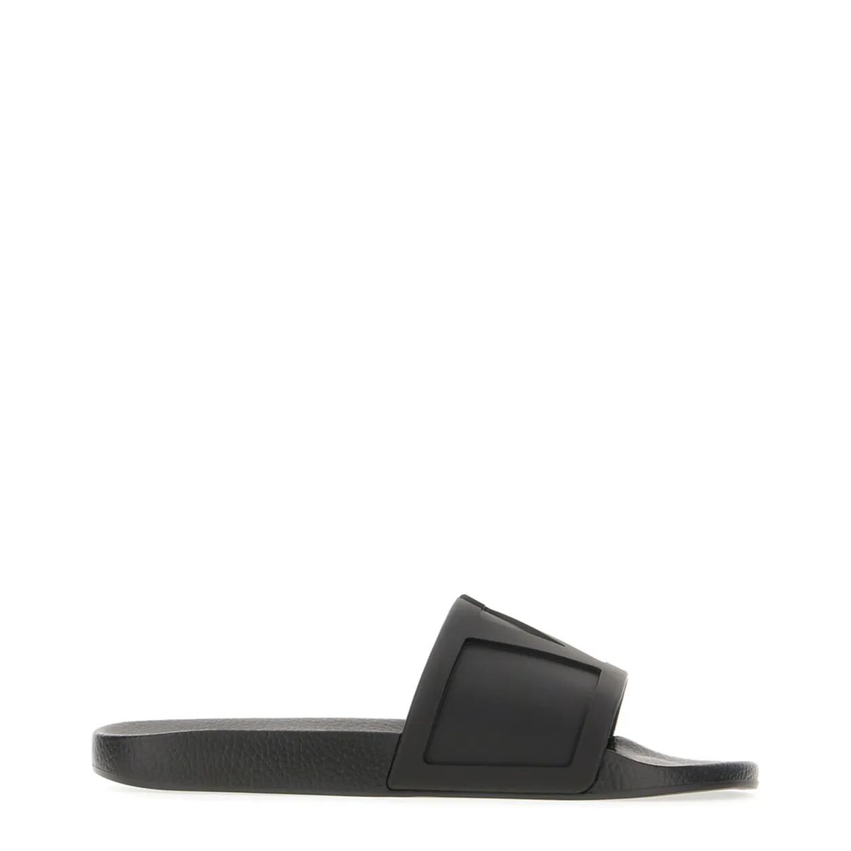 Maxi VLogo Signature Single Toe Strap Moulded Footbed Flat Rubber Sole