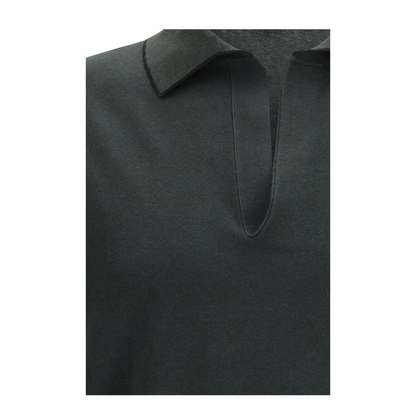 MAYFEYR - Tom Ford - Cotton And Silk Blend Polo Shirt - KPS041YMC047GAS