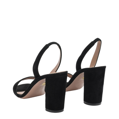 MAYFEYR - Aquazzura - Nude Block 85Mm Heeled Sandals - SNBMIDS0SUE000