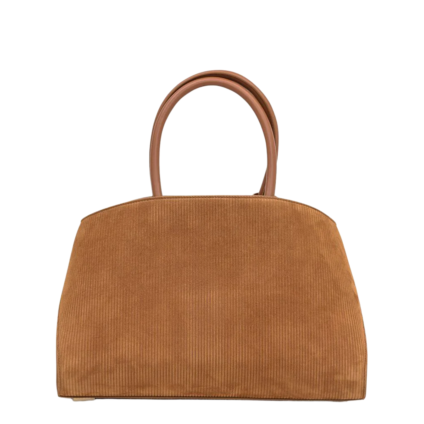 Brown Suede Hand Bag
