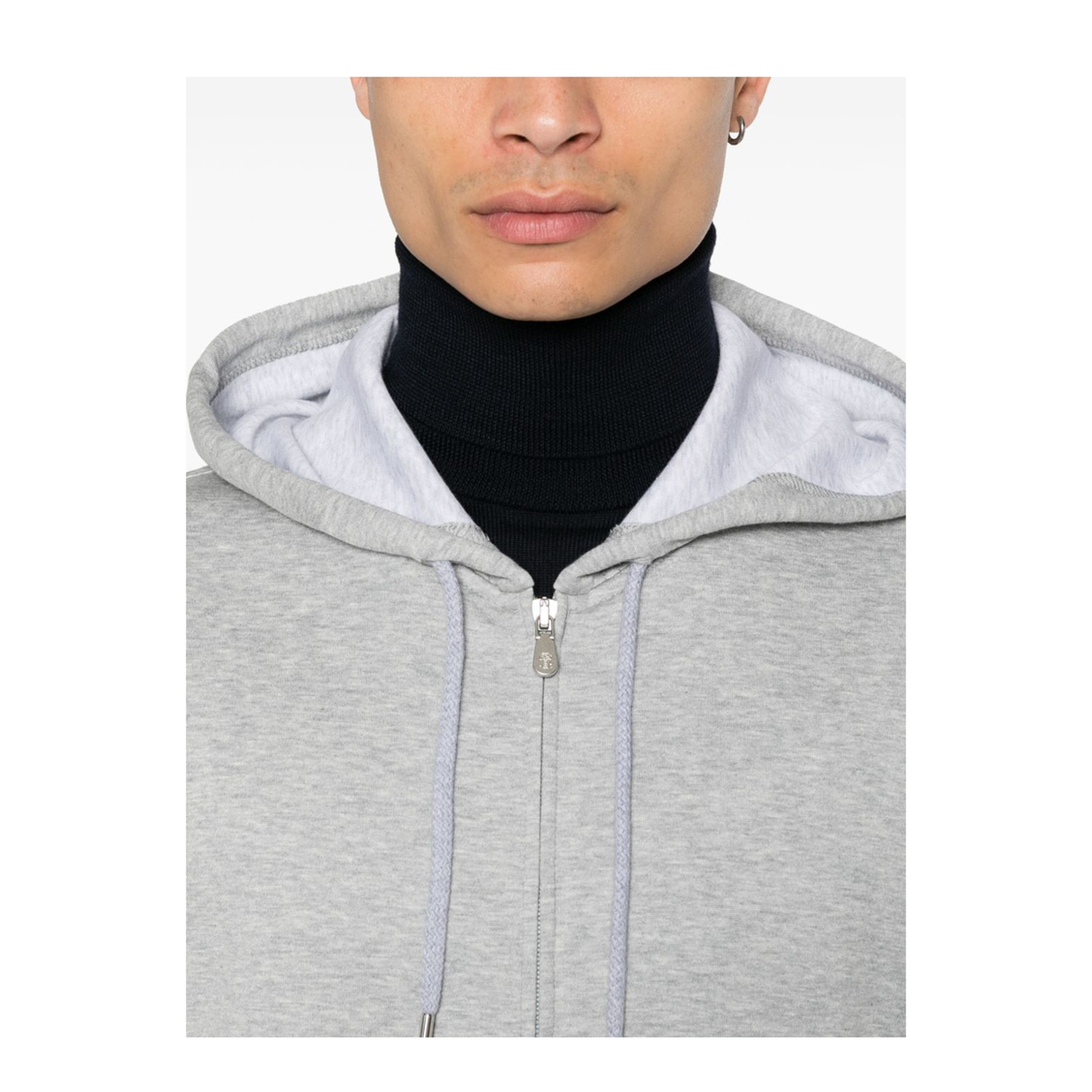 Cotton Blend Hoodie