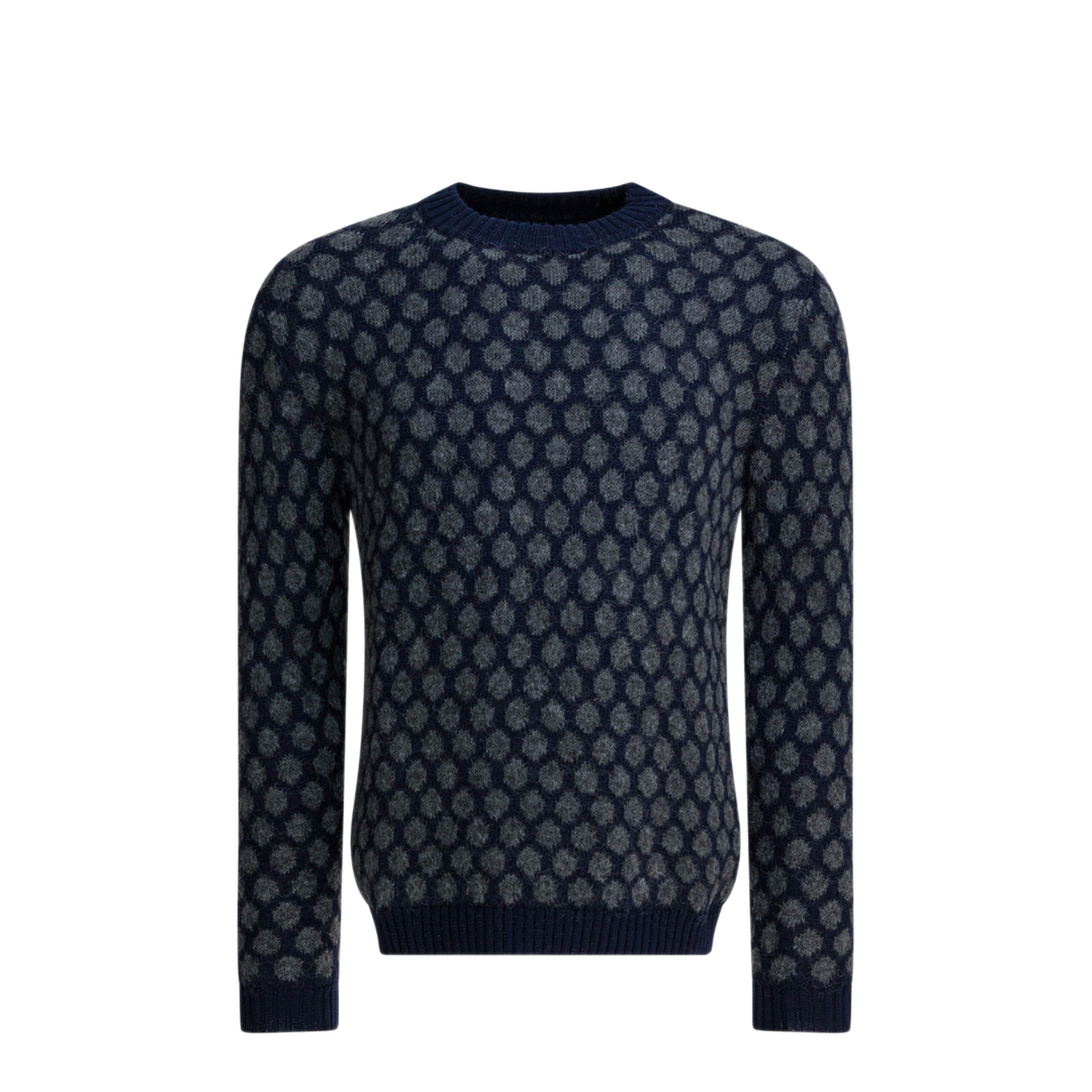 MAYFEYR - Rakkì - Paul Crewneck Sweater - PAULWVWMBLUNOTTEGRIGIO
