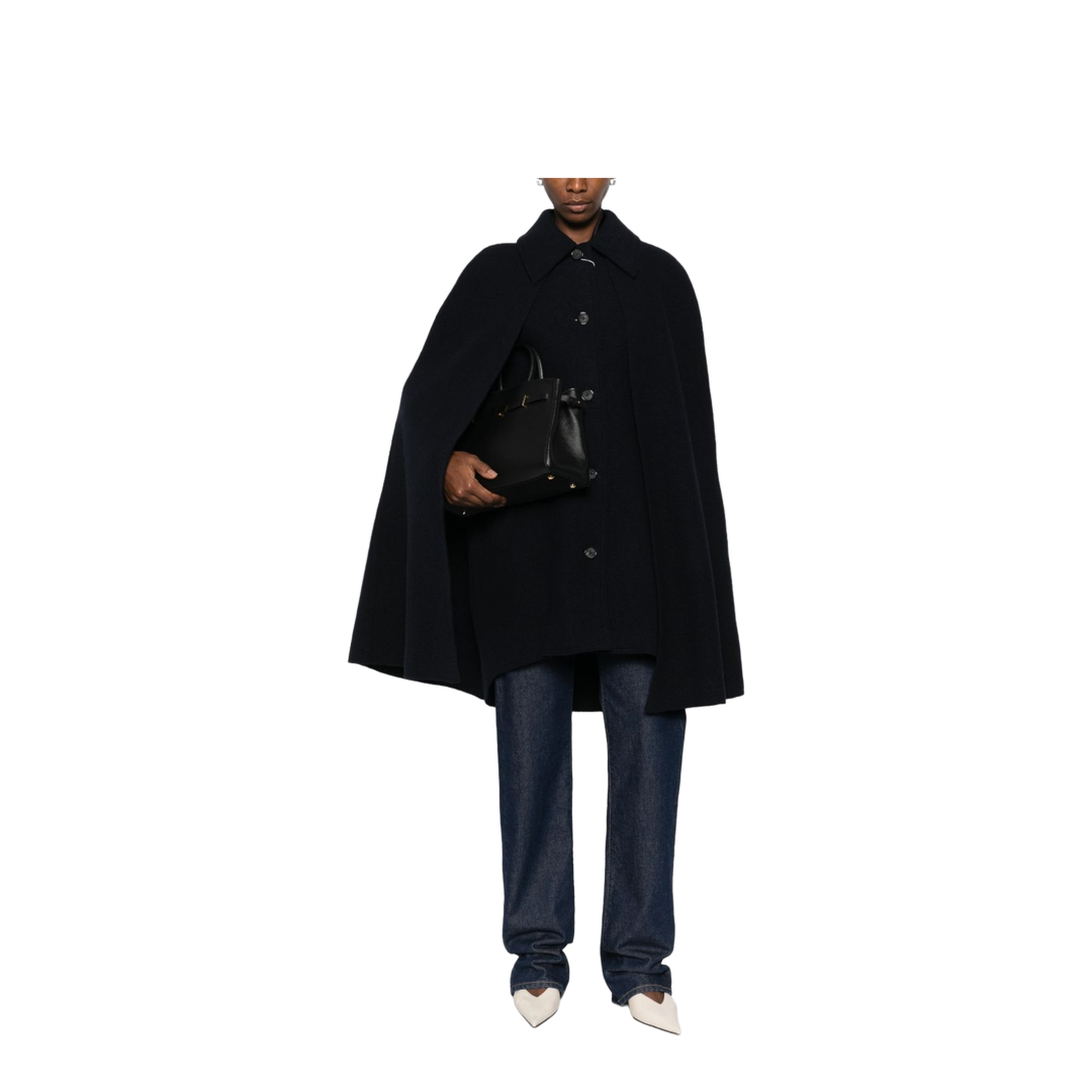 Wool Cape Coat