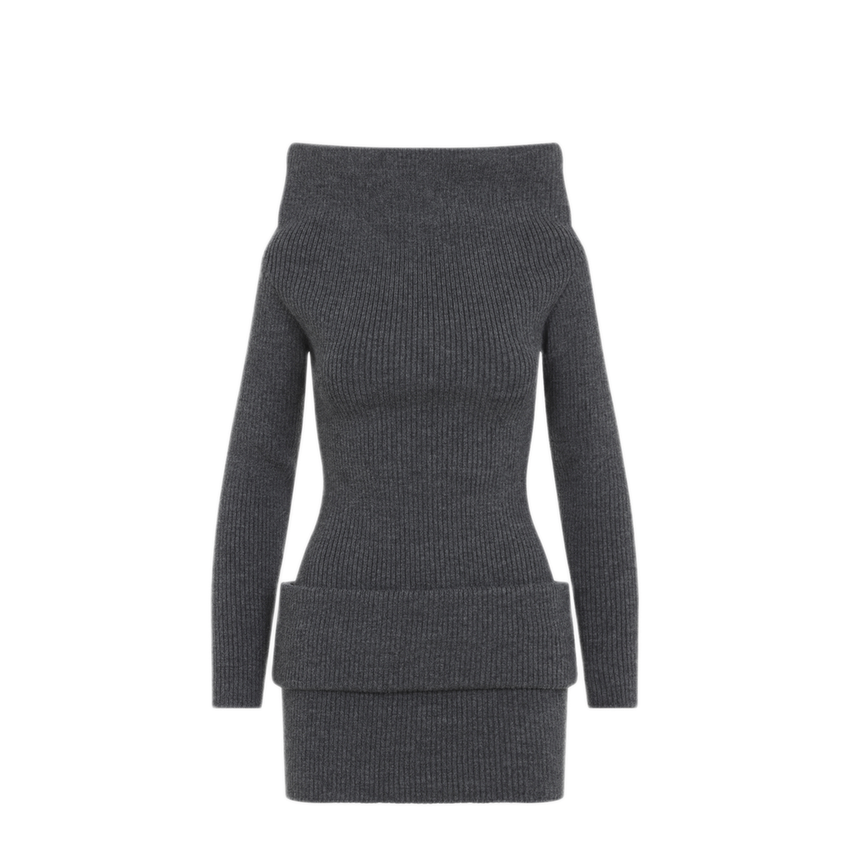 MAYFEYR - Jean Paul Gaultier - Leather Tag Details Short Dress - 2604WDR177K04107