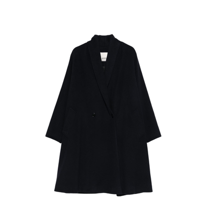 Double-Breasted Silk-Nylon Jacket