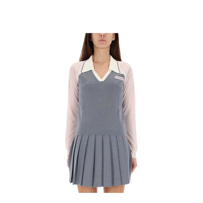 Long Sleeve Tennis Polo Shirt