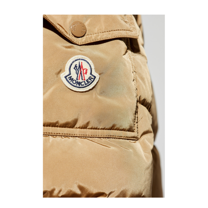 Brown Maya Matte Short Down Jacket