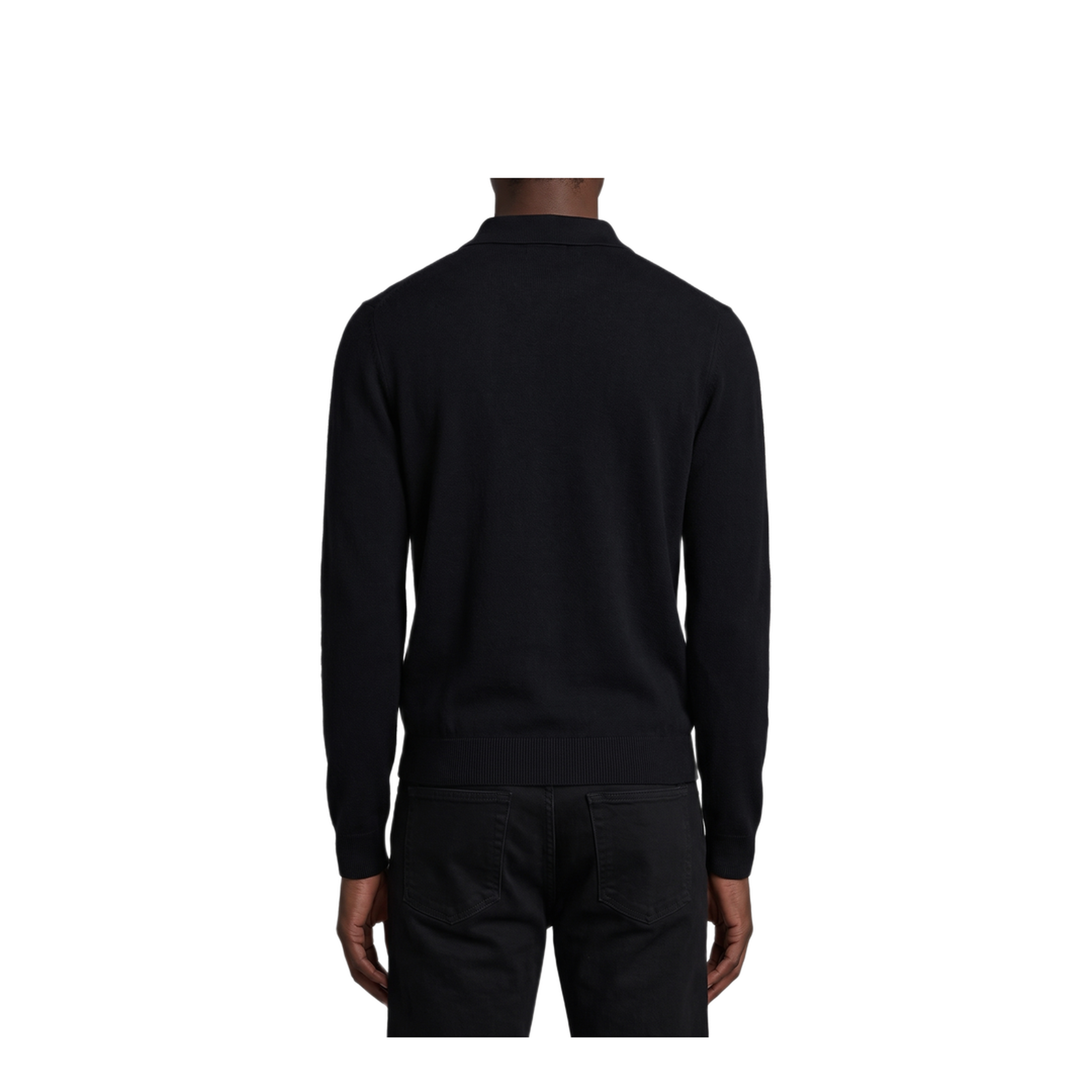 MAYFEYR - The Row - Black Ripley Polo Shirt - R000411Y166BLK