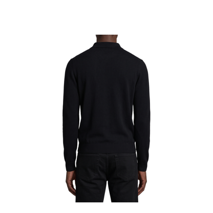MAYFEYR - The Row - Black Ripley Polo Shirt - R000411Y166BLK