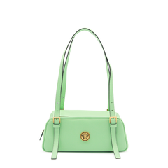 Medusa ’95 Croc-Effect Top-Handle Bag - Green