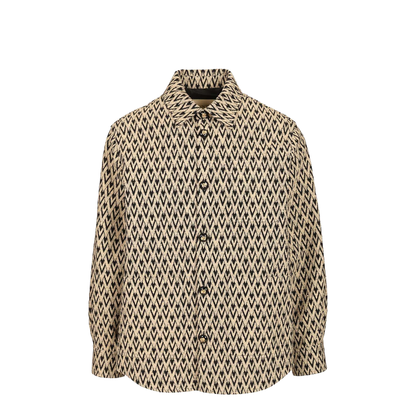 Jacquard Cotton Blend Jacket