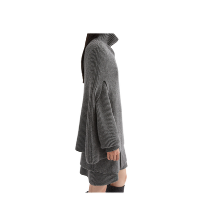 Wool Cape Sweater