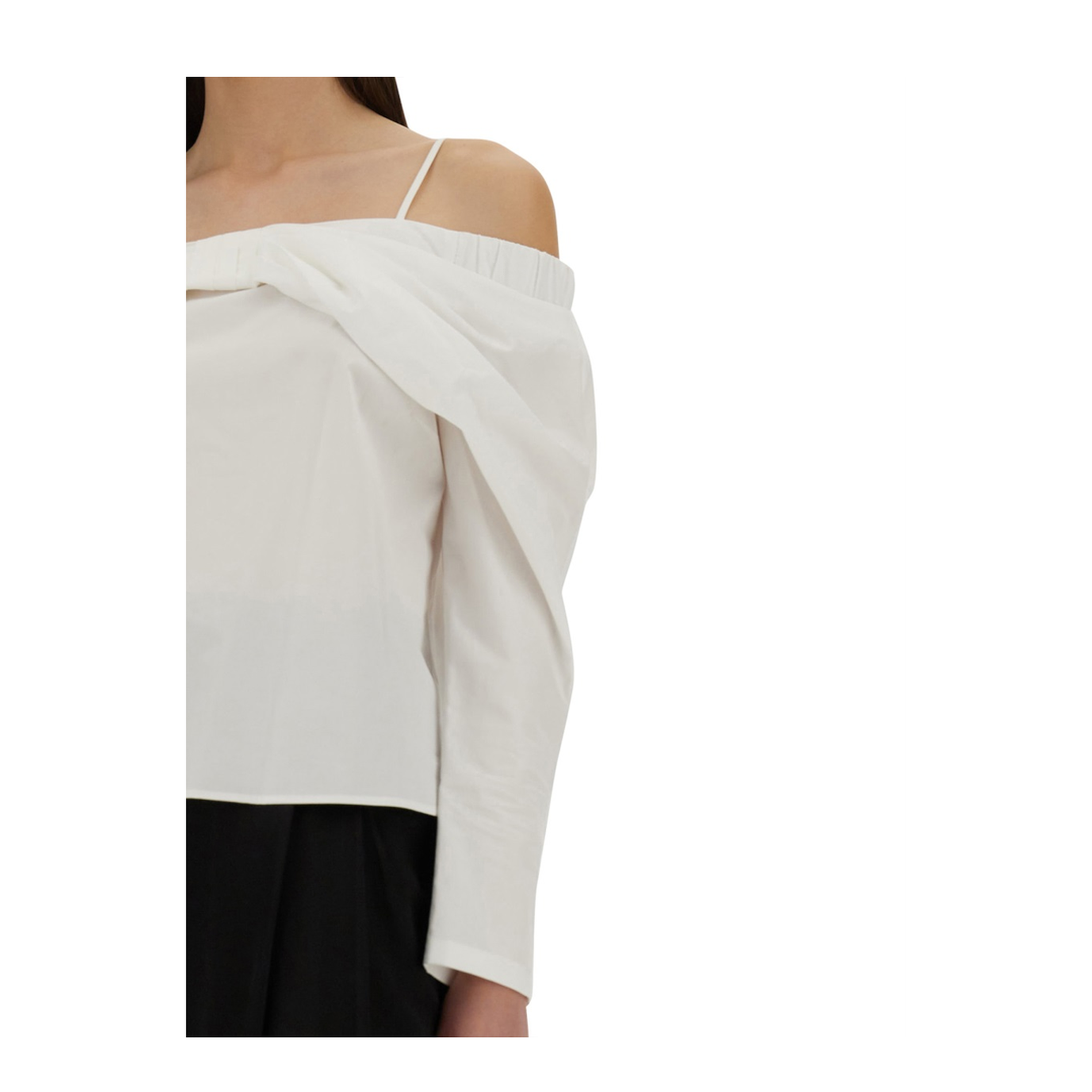 MAYFEYR - NINA RICCI - Off Shoulder Shirt - 25PCTO008CO1077U1000