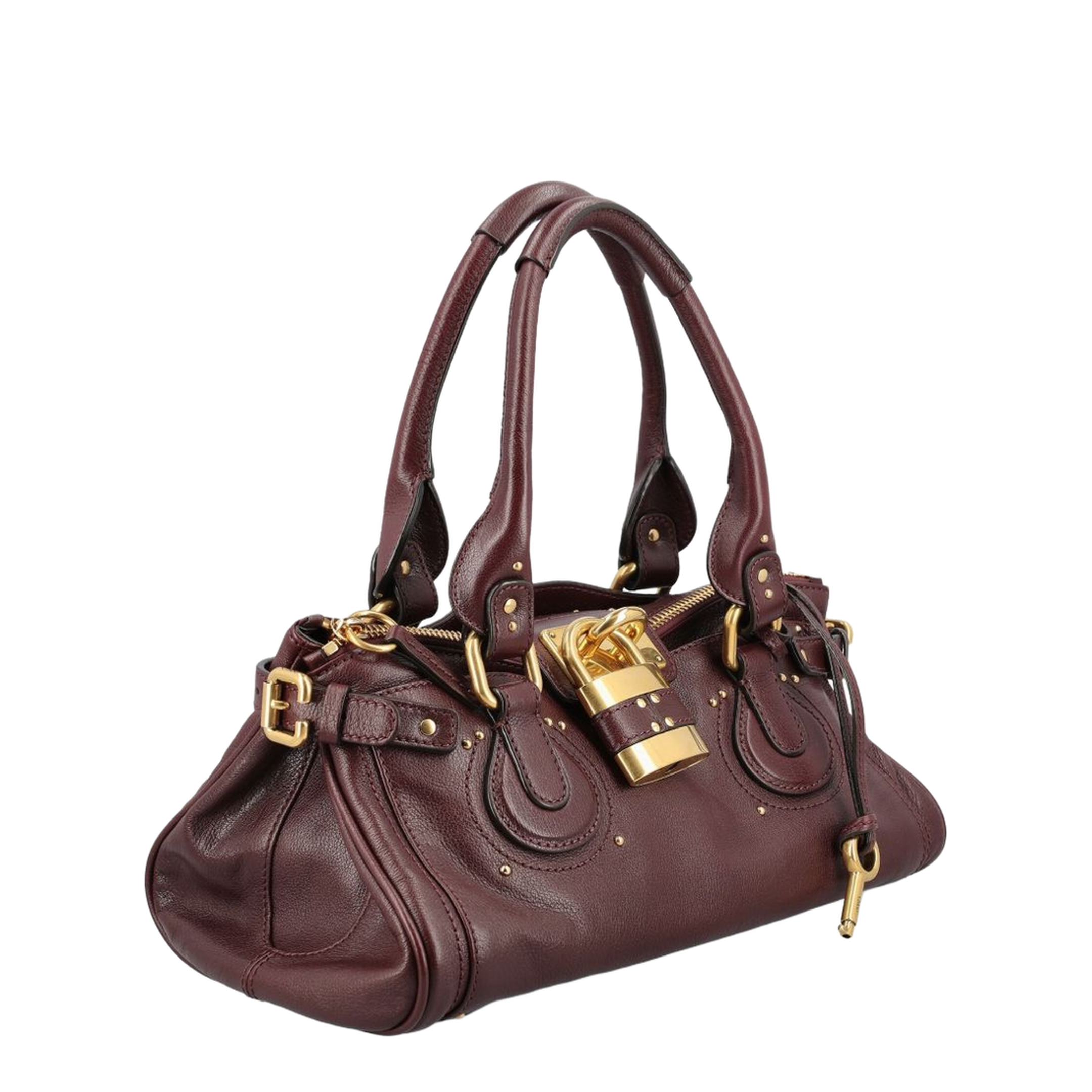 MAYFEYR - Chloè - Bordeaux Bag - CH25WS802P75602