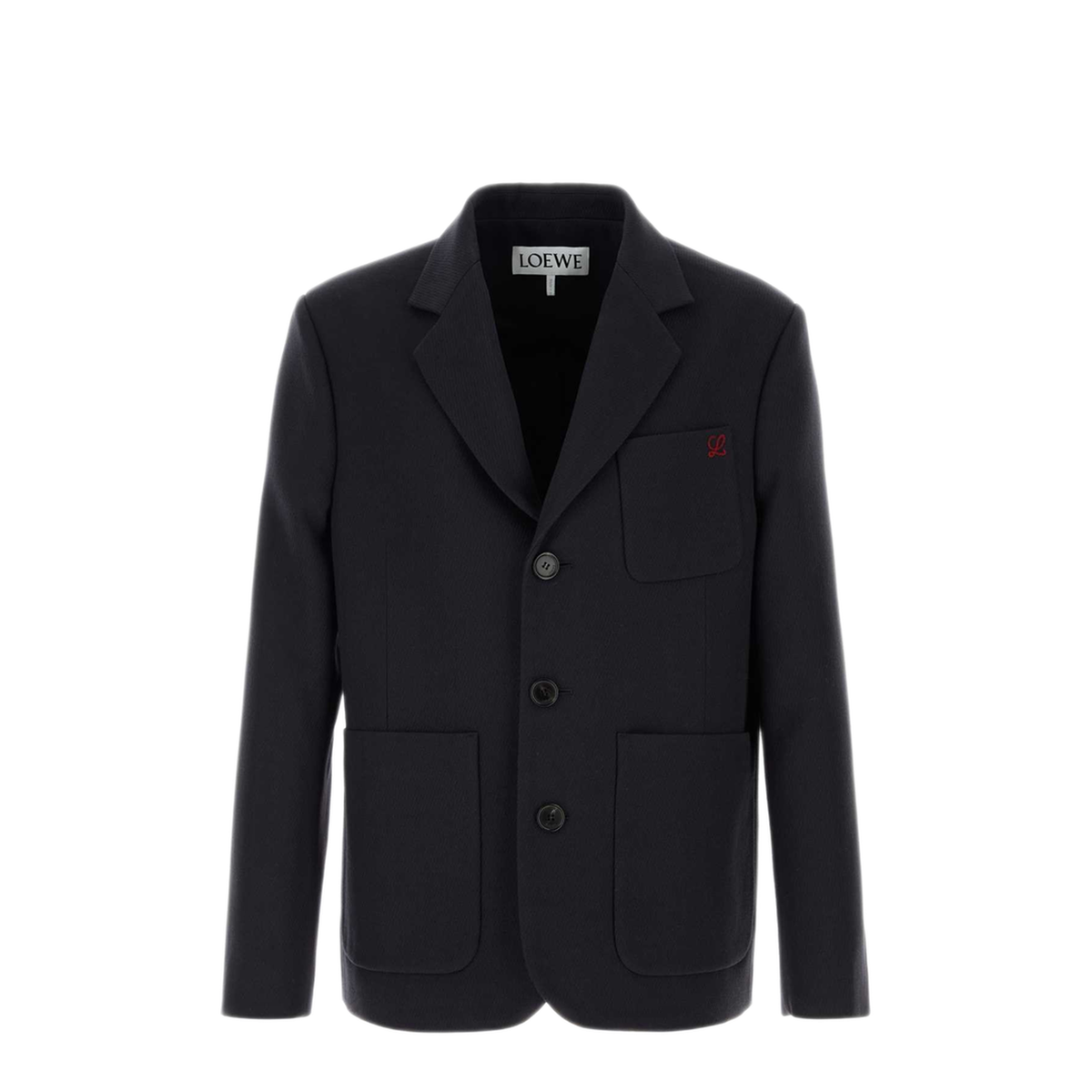 MAYFEYR - Loewe - Navy Blue Wool Blazer - H526Y03WCWDARKNAVYBLUE