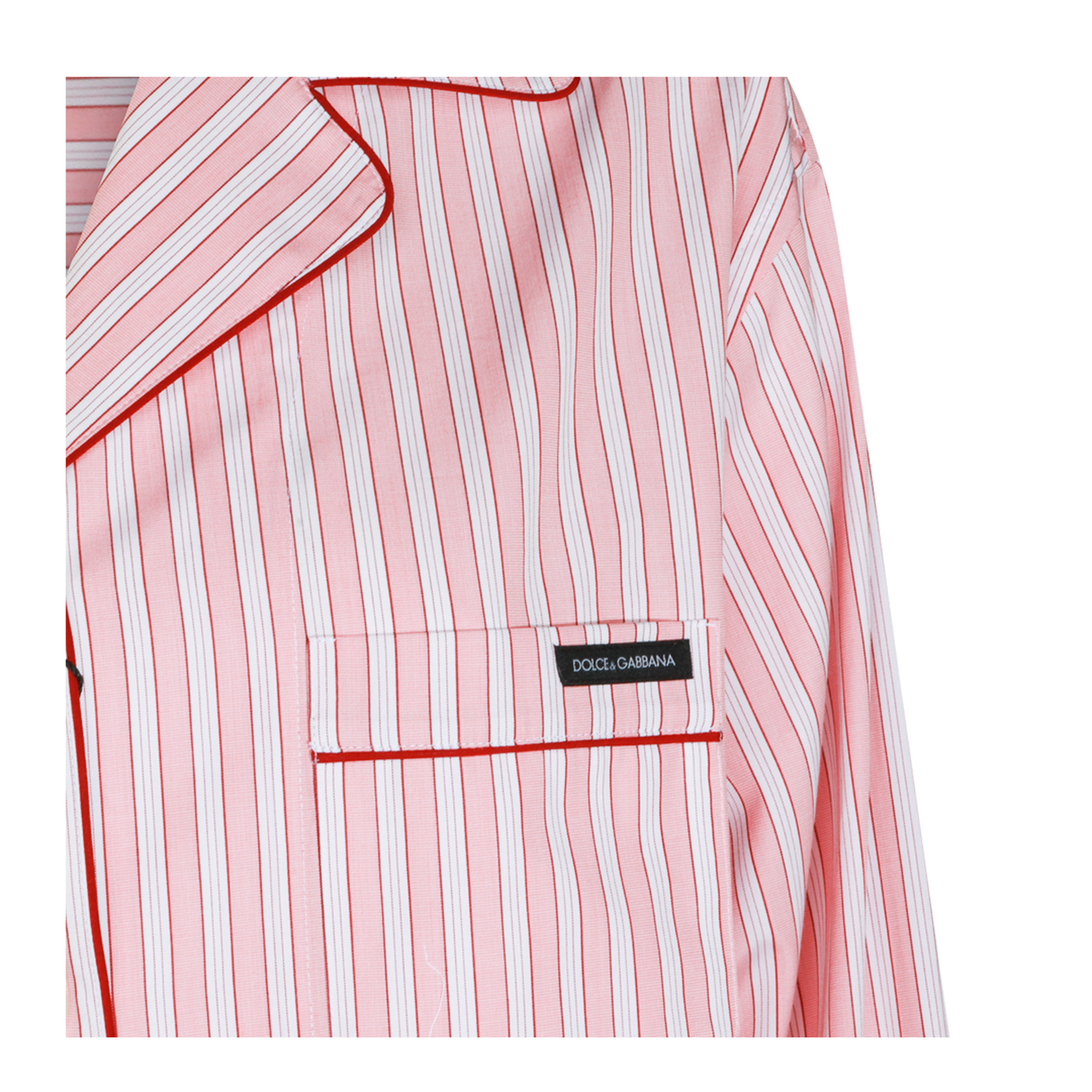 Striped Poplin Shirt In Multicolor