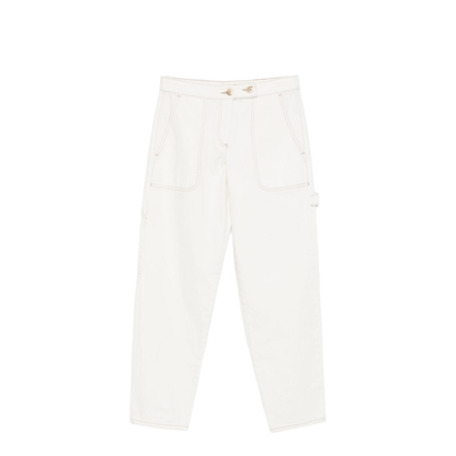 Cotton Trouser with Concealed Fastening
