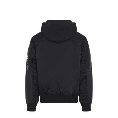MAYFEYR - Moose Knuckles - Georgie Satin Bomber Jacket - M16MB060292