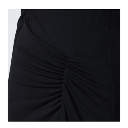 MAYFEYR - Simkhai - Ferrera Dress In Black Draped Jersey - 125-1136-JVIBLK