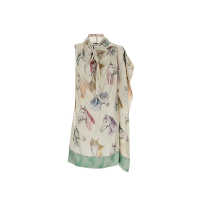 MAYFEYR - Moschino - Printed Twill Dress - 262D041054522004