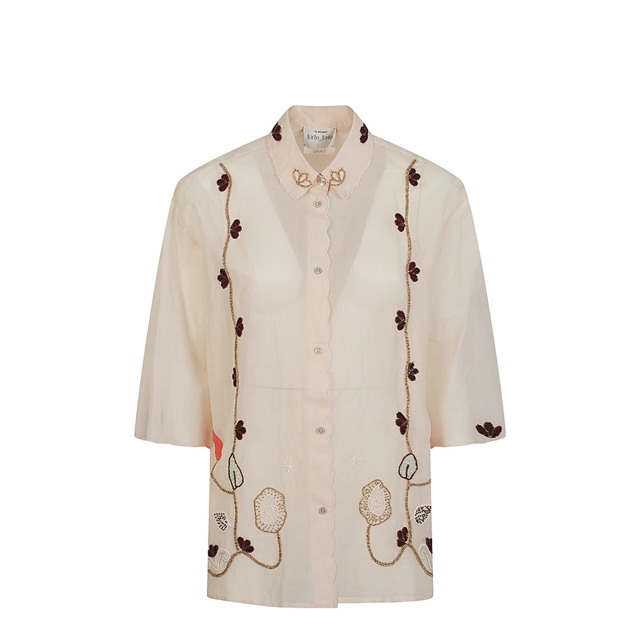MAYFEYR - Forte Forte - Shirts Powder - 14852MYSHIRTNUDE