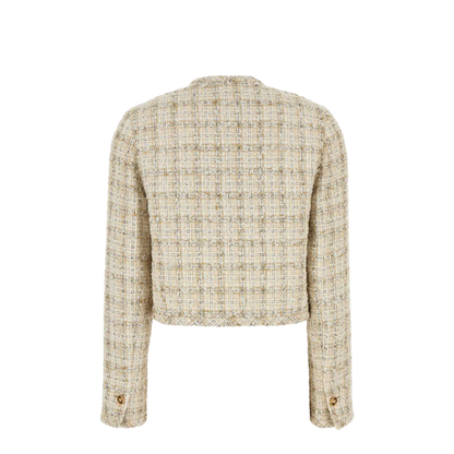 Multicolor Tweed Blazer