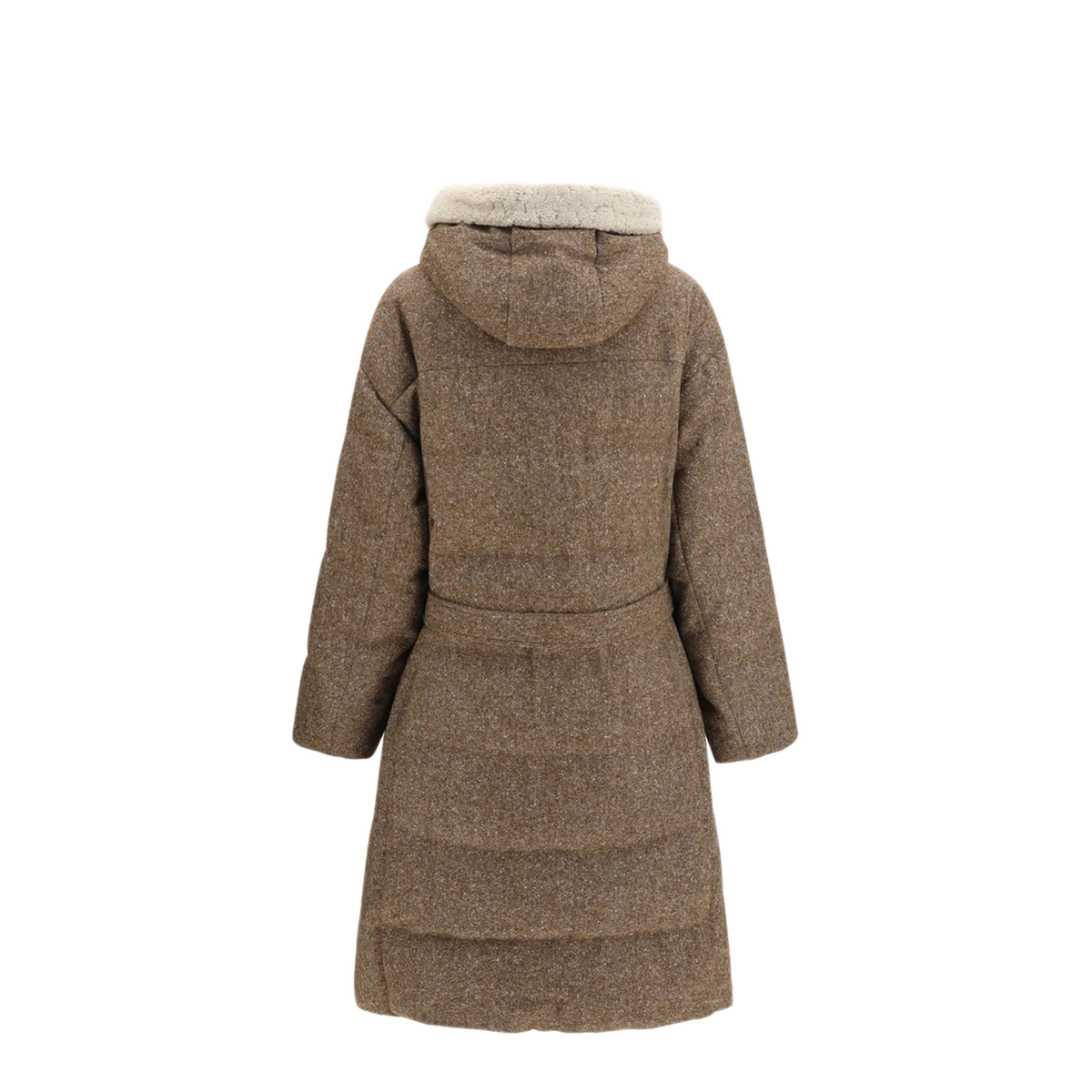 MAYFEYR - Brunello Cucinelli - Long Padded Coat With Belt - MD0029607C002