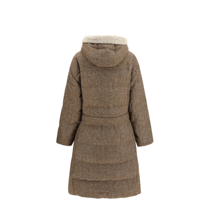 MAYFEYR - Brunello Cucinelli - Long Padded Coat With Belt - MD0029607C002