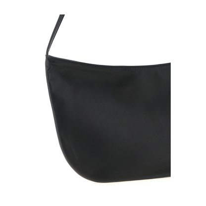 Black Leather Izzy Crossbody Bag