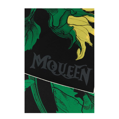 MAYFEYR - Alexander Mcqueen - Exploded Sunflower Printed Silk Foulard - 8477213001Q1075