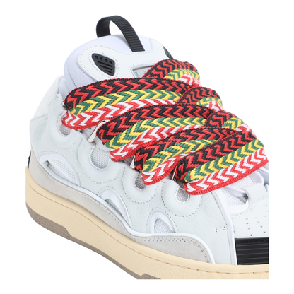 MAYFEYR - Lanvin - Leather Curb Sneakers - FUSKDK12DRA3P26